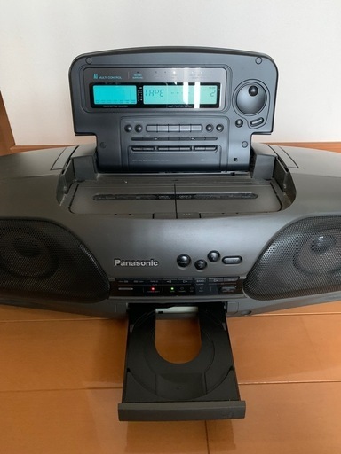 【60％OFF】 Panasonic ポータブルステレオCDシステムRX-DT909 取扱説明書 ラジオ・コンポ