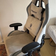 DOWINX ゲーミングチェア グレーの画像