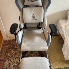 DOWINX ゲーミングチェア グレーの画像