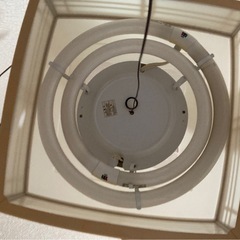 和風照明　天井　角形の画像