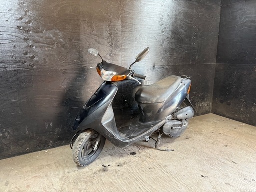 ★支払総額3.5万円★買取強化中！まずは簡単無料査定から！ スズキ レッツ2 黒 人気のレッツ2！ 2ストのためオイル注ぎ足すだけ！ バッテリー新品！