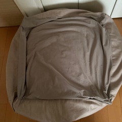決まりました！無印　ソファ　ビーズクッションの画像