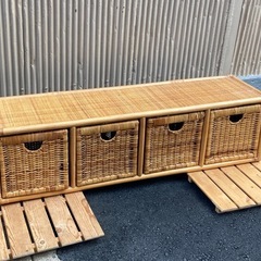 ラタン製 ラック