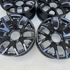 17インチ RAYS DAYTONA FDX-F6 6穴 ハイエース キャラバン ハイラックス ランクルの画像