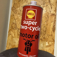 SHELL シェル缶 オイル缶 インテリア雑貨 バイク ガレージ...