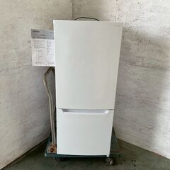 【YAMADA】 ヤマダ 2ドア 冷凍冷蔵庫 容量117L 冷凍室30L 冷蔵庫87L YRZ-C12L 2023年製 J0930