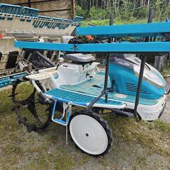 クボタ６条田植機　NSU-65　ローター付きの画像