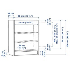 IKEA Billy 本棚の画像