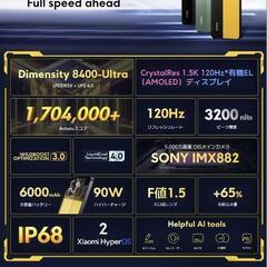 【値引き中】Xiaomi POCO X7 Pro 8GB+256GB 

の画像