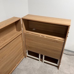 残り1台！折りたたみ可能ボックスデスクの画像