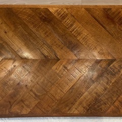【早い者勝ち❗️】【ローテーブル】ライフファニチャー　HERRINGBONE TABLEの画像
