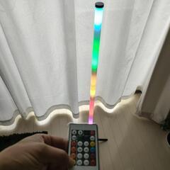 モデルルーム展示品　スタンド照明　リモコン付きLED の画像
