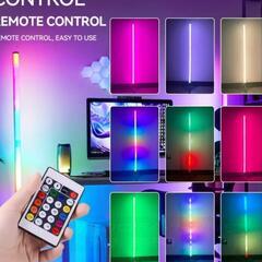 モデルルーム展示品　スタンド照明　リモコン付きLED 