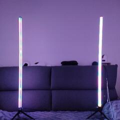 モデルルーム展示品　スタンド照明　リモコン付きLED の画像