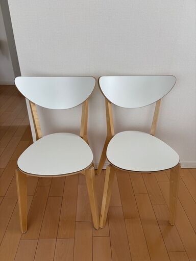 IKEA】NORDMYRA ノールドミーラ チェア2脚セット (yundori) 豊洲