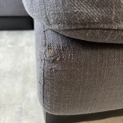 ニトリ　布張りカウチソファ　キングダム3の画像