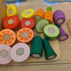 Hape おままごとセット 新鮮お野菜&果物の画像