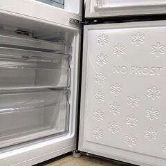 美品！ 高年式！ Haier 2ドア冷蔵庫 150L JR-F15KS ブラック/黒 ハイアール 右開き キッチン 家電 札幌市 中央区 南12条の画像