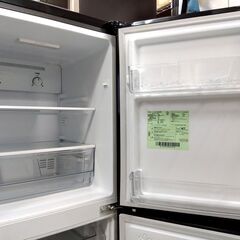 美品！ 高年式！ Haier 2ドア冷蔵庫 150L JR-F15KS ブラック/黒 ハイアール 右開き キッチン 家電 札幌市 中央区 南12条の画像
