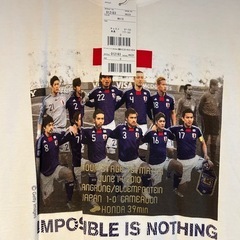 サッカー記念Tシャツ MN29 ホワイトの画像