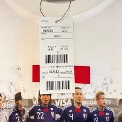 サッカー記念Tシャツ MN29 ホワイトの画像