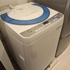 洗濯機 SHARP ES-GE70R-A