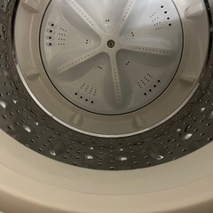ヤマダ電機オリジナル　全自動電気洗濯機　(4.5kg) HerbRelax YWM-T45A1(W)の画像