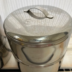 フードキャリア　ステンレス容器の画像