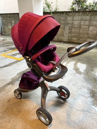 両体面！STOKKE　Stroller Purple