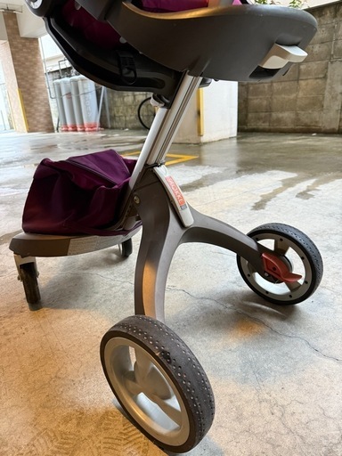 両体面！STOKKE　Stroller Purple