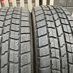 185/60R15バリ山スタッドレスタイヤ4本　アクア、シエンタ、フィット、スイフト等　ランクBの画像