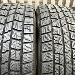 185/60R15バリ山スタッドレスタイヤ4本　アクア、シエンタ、フィット、スイフト等　ランクBの画像