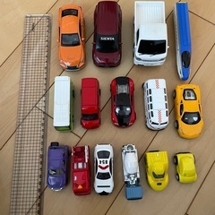 ミニカー15台セット＊プルバック＆フリクションの画像