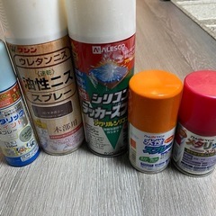 カラースプレー5本