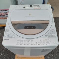 逆輸入 ☆ 北九州、福岡市周辺配送可【東芝】全自動洗濯機 6kg 2019年製 洗濯機