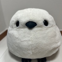 シマエナガのぬいぐるみ