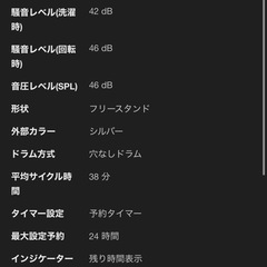 SHARP洗濯機【定価￥32,990】の画像