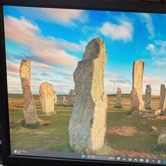 PCモニター 三菱 23インチ　ジャンクの画像