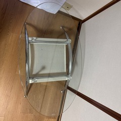 ガラステーブル(値下げしました)の画像