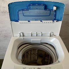 【Haier】ハイアール 縦型洗濯機 JW-K42H 4.2kg 2015年製 ホワイト 動作確認済 全自動電気洗濯機 生活家電 一人暮らし 風乾燥機能 Y1259の画像