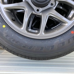 ジムニーJB64 純正アルミホイール付きタイヤ4本新車外し (ケンジ