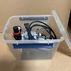 エアブラシコンプレッサーセットの画像