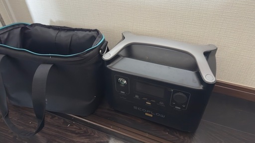 ECOFLOW エコフロー RIVER PRO ブラック ポータブル電源 容量720Wh