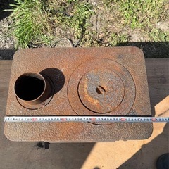   薪ストーブ 鋳物 ジャンク品 の画像