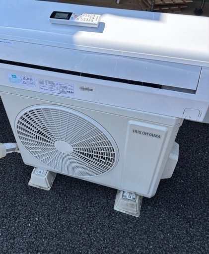 ☆取付込み☆アイリスオーヤマ ルームエアコン 2.2kw 6畳 2020年式 airwill（エアウィル）Gシリーズ ホワイト IKF-221G-W [おもに6畳用 /100V] 『主に寝室や子供部屋にオススメ！』