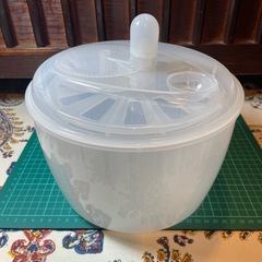 【未使用品】回転水切り クリア サラダ