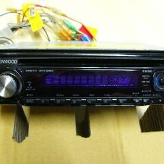発送不可 引取限定 ケンウッド　E232　CDデッキ　中古
