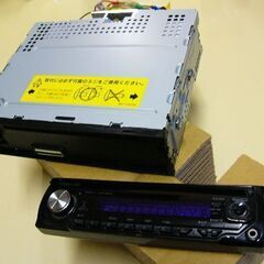 発送不可 引取限定 ケンウッド　E232　CDデッキ　中古の画像