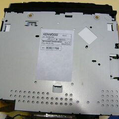 発送不可 引取限定 ケンウッド　E232　CDデッキ　中古の画像