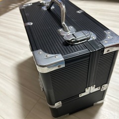 メイクボックス　化粧ボックス　コスメボックス　ブラックの画像